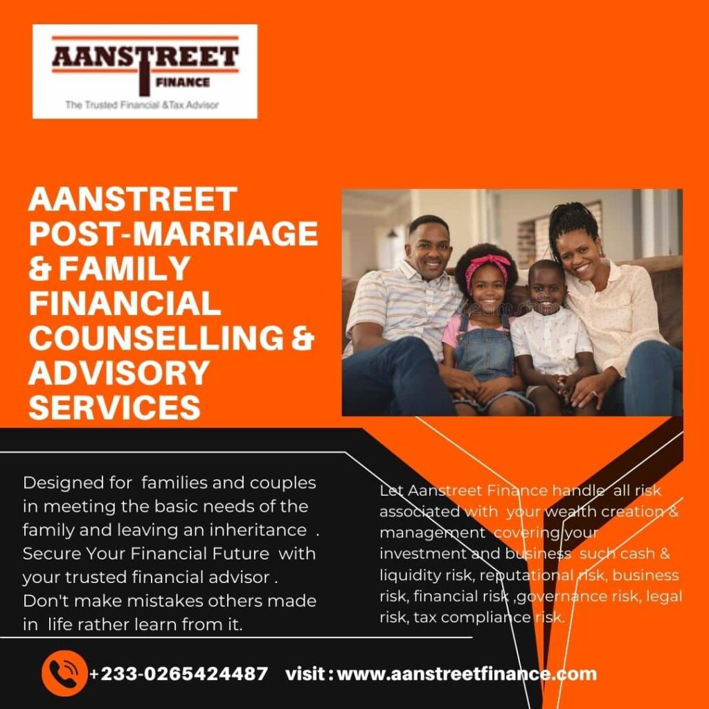 Post Marriage Family Financial Counselling Aanstreet Financial Advisory Services Aanstreet Finance