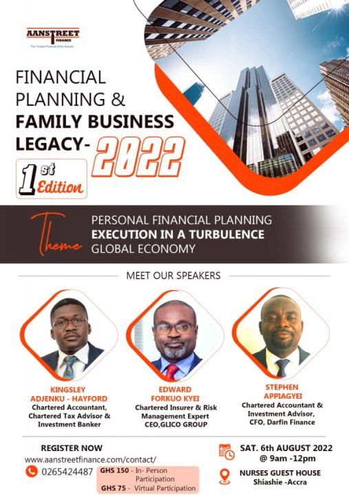 Financial Planning & Family Business Legacy Conference from Aanstreet Finance